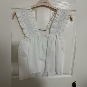 White Zara blouse. Great condition.